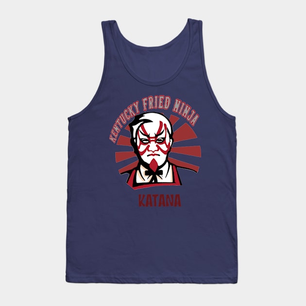 KATANA FRIED NINJA Tank Top by QinoDesign